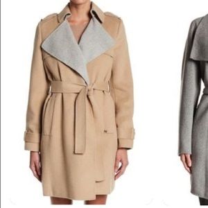 Michael Kors camel color wool coat